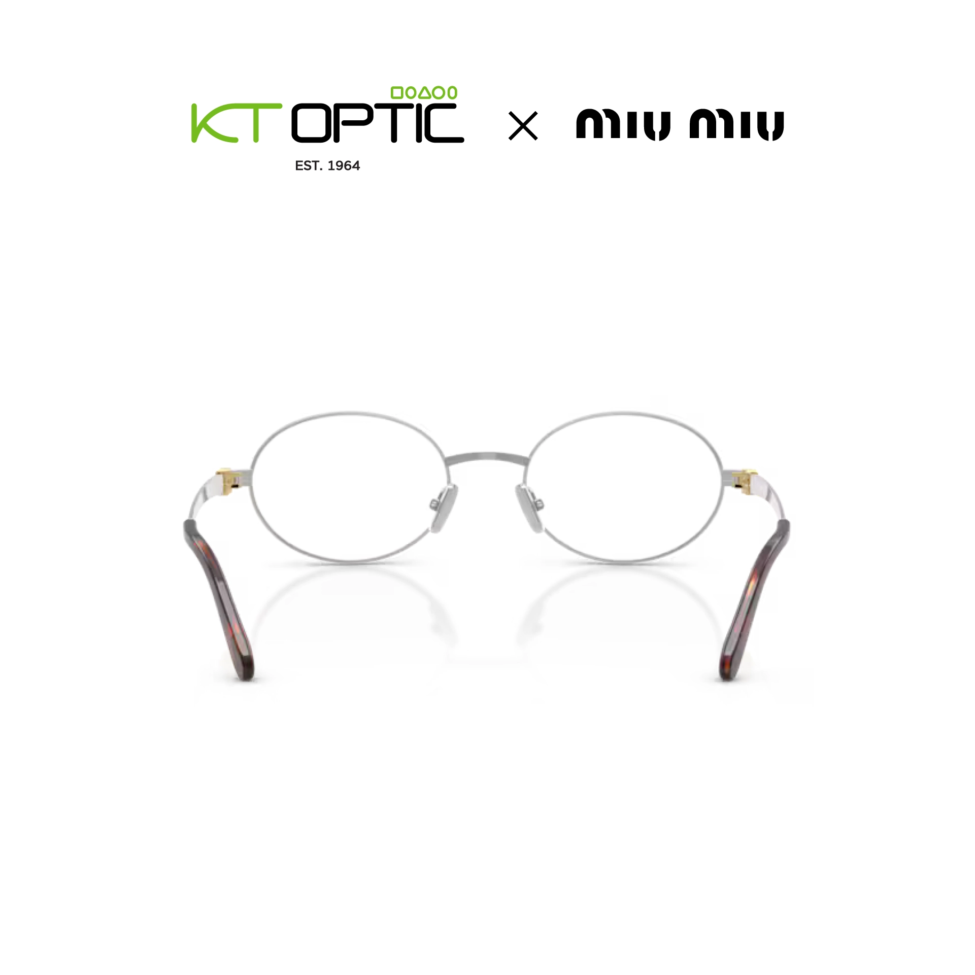 MIU MIU กรอบแว่นตา รุ่น 0MU 50ZV - Image 4