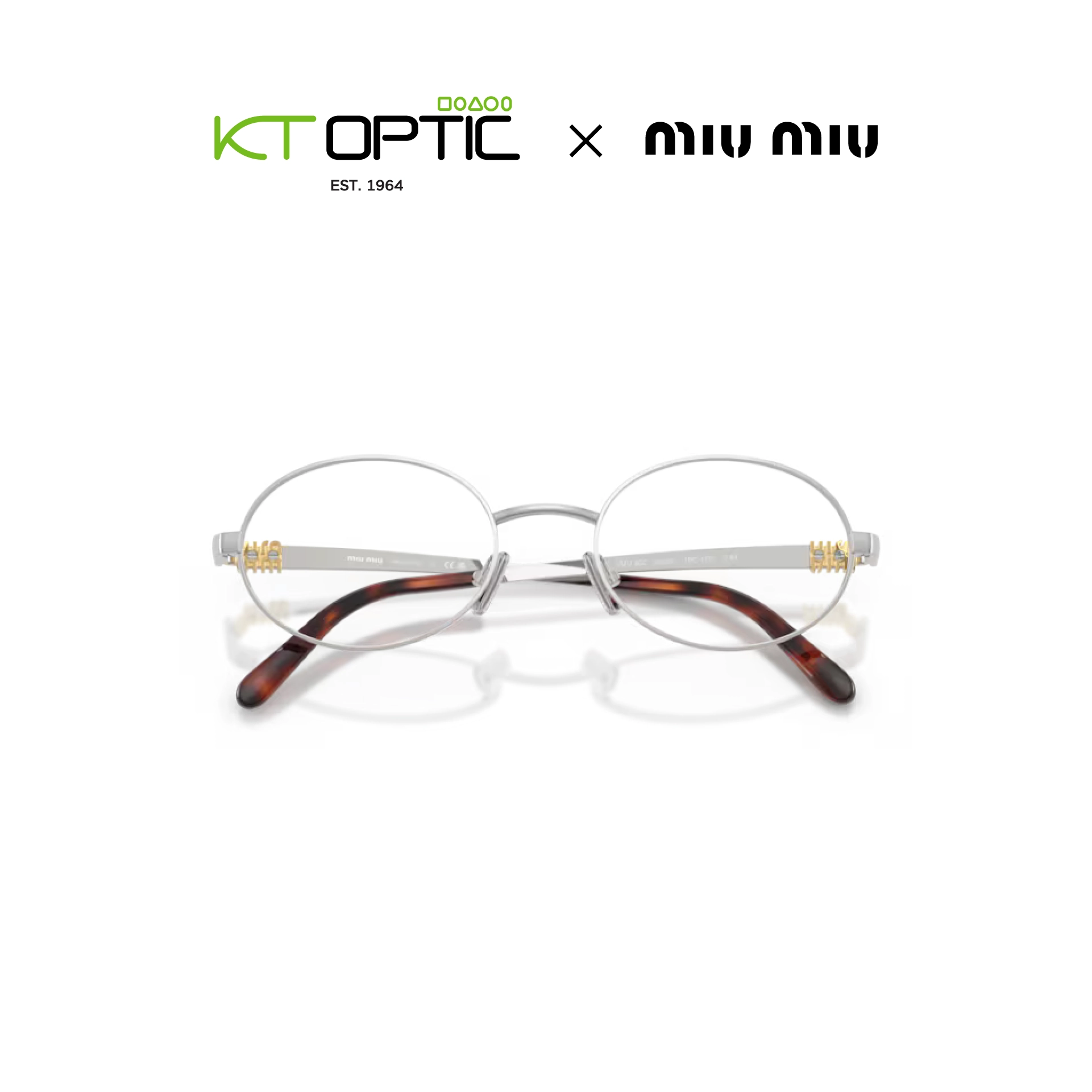 MIU MIU กรอบแว่นตา รุ่น 0MU 50ZV - Image 6