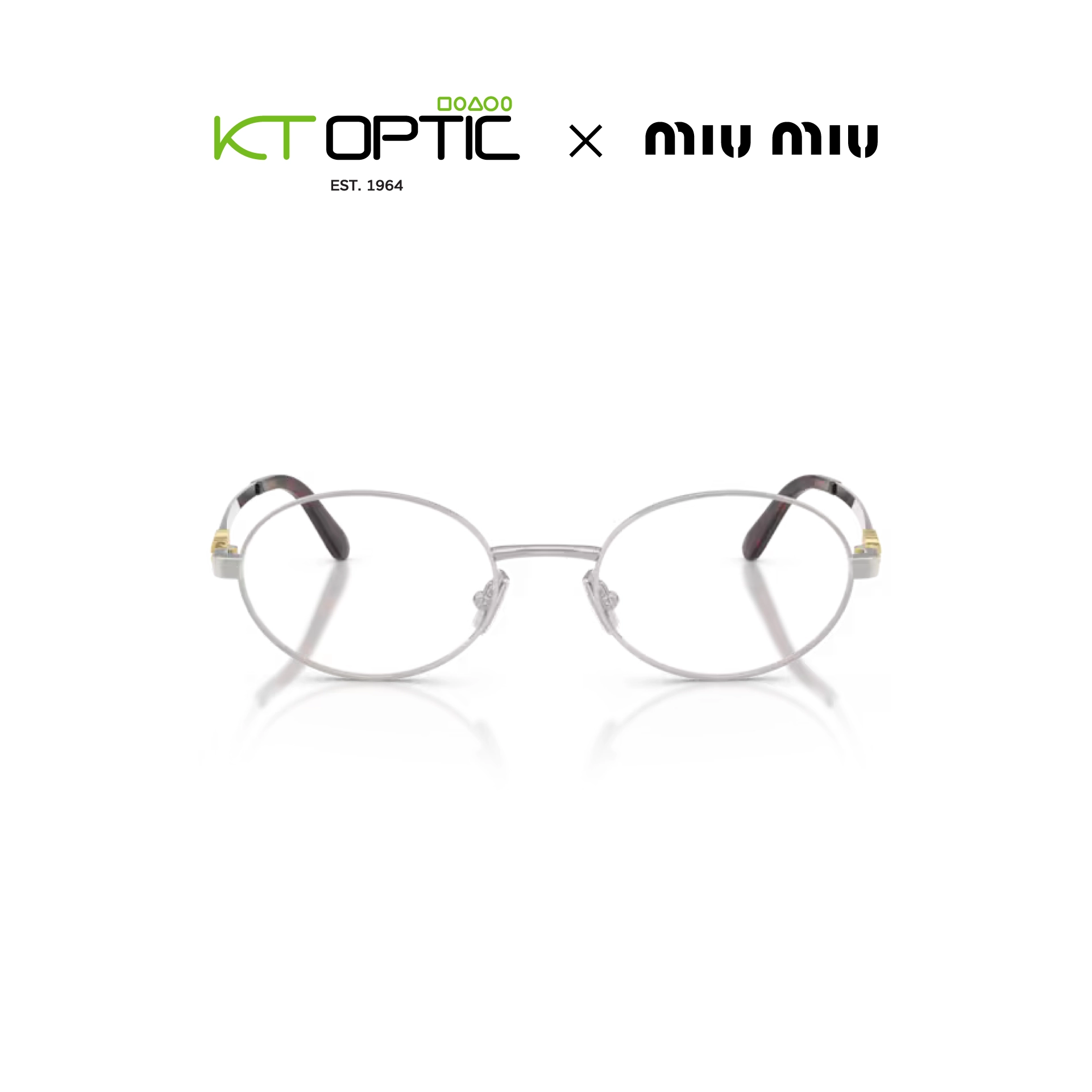 MIU MIU กรอบแว่นตา รุ่น 0MU 50ZV - Image 3