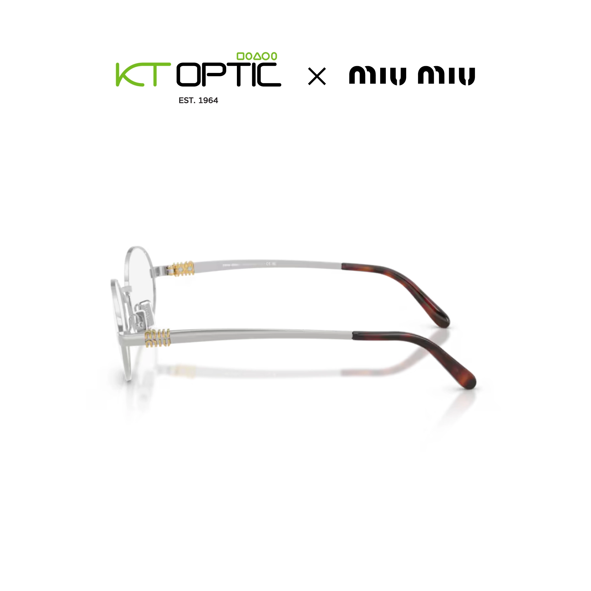 MIU MIU กรอบแว่นตา รุ่น 0MU 50ZV - Image 5