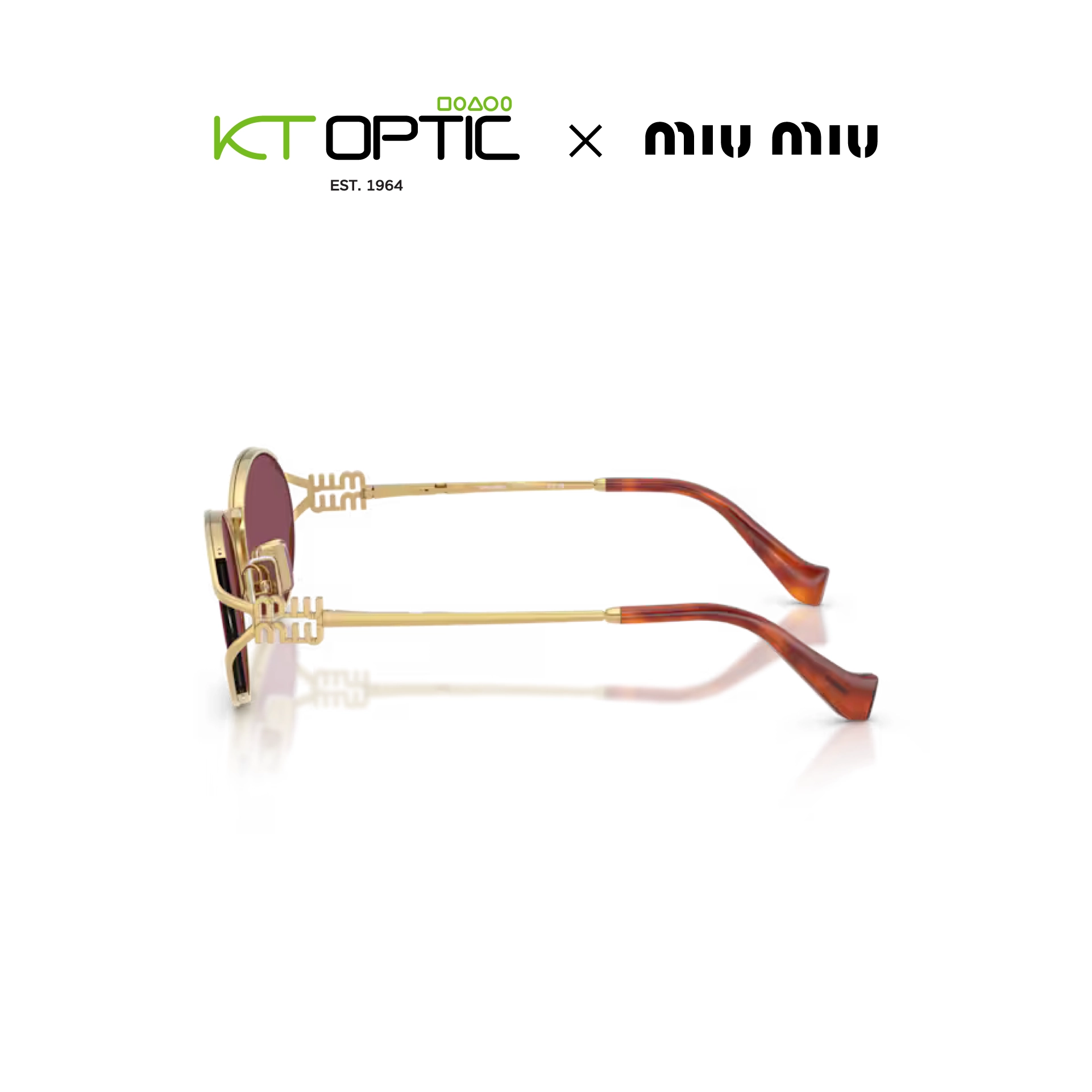 MIU MIU แว่นตากันแดด รุ่น 0MU 52YS - Image 5