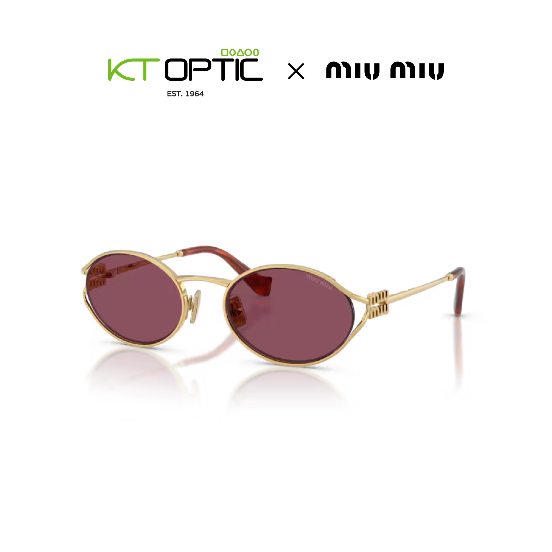 MIU MIU แว่นตากันแดด รุ่น 0MU 52YS