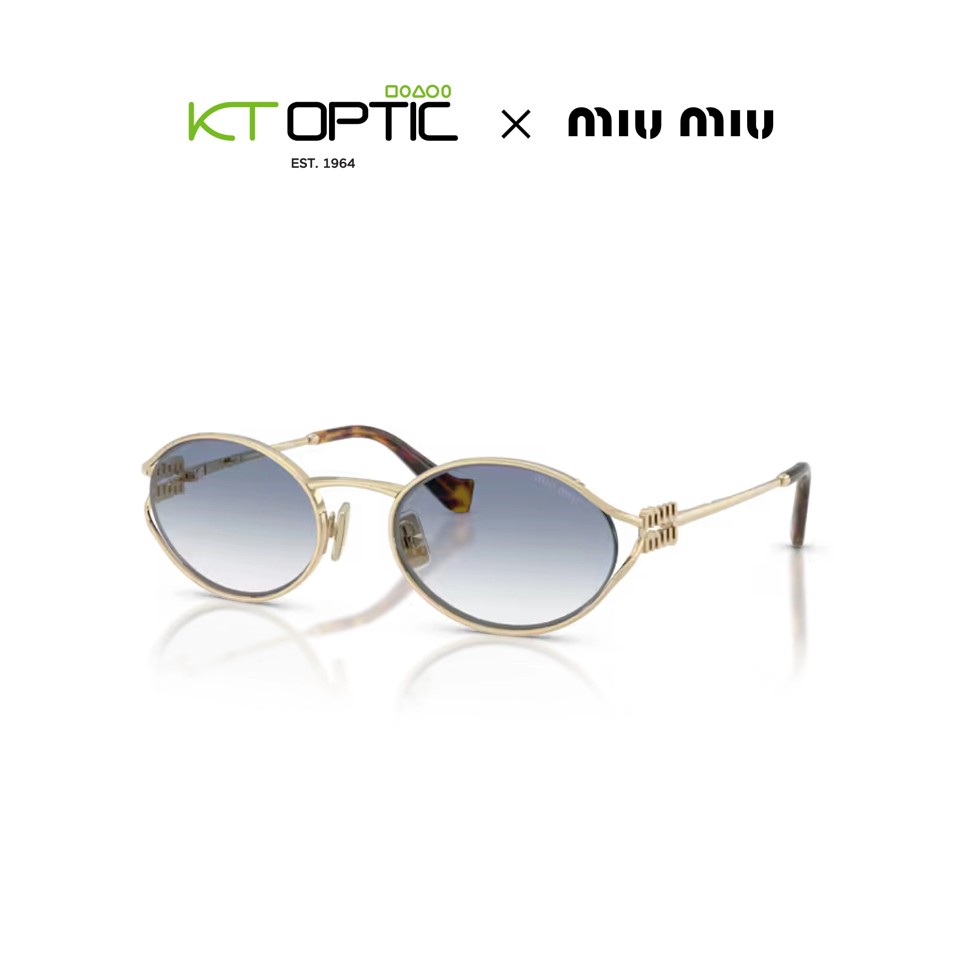 MIU MIU แว่นตากันแดด รุ่น 0MU 52YS - Image 12