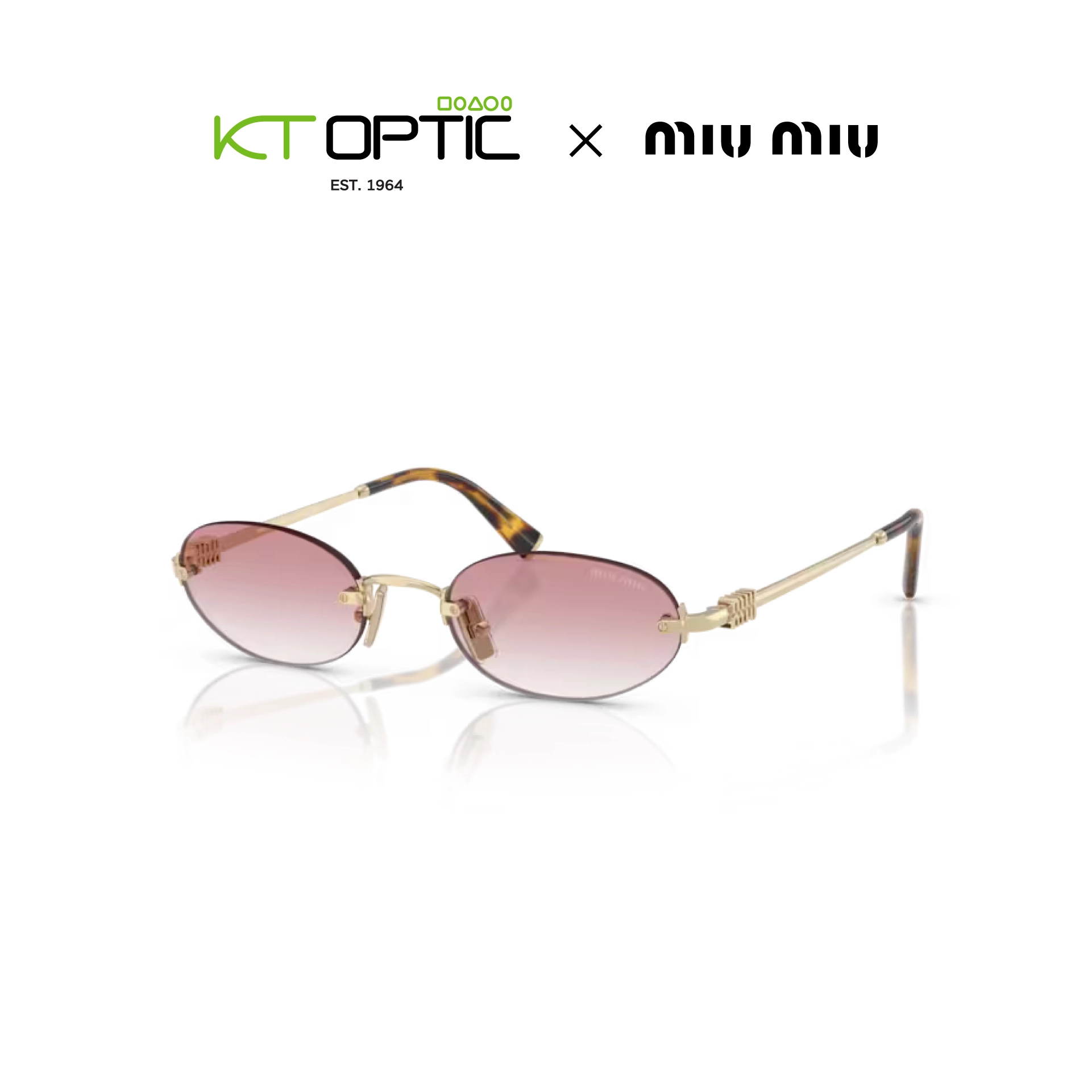 MIU MIU แว่นตากันแดด รุ่น 0MU A54S - Image 12