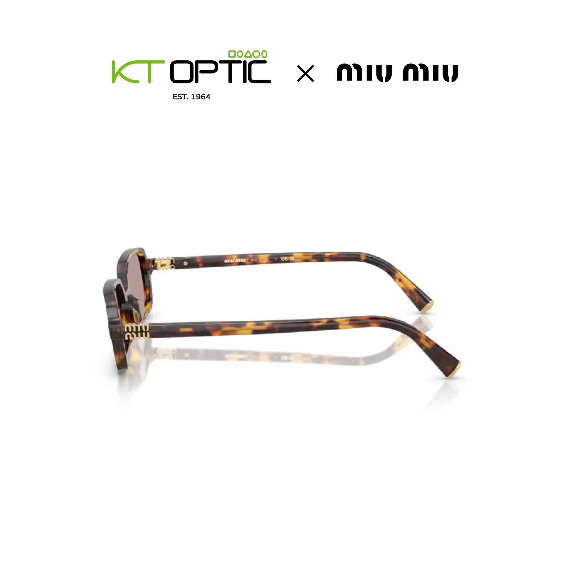 MIU MIU แว่นตากันแดด รุ่น 0MU 11ZSF - Image 10