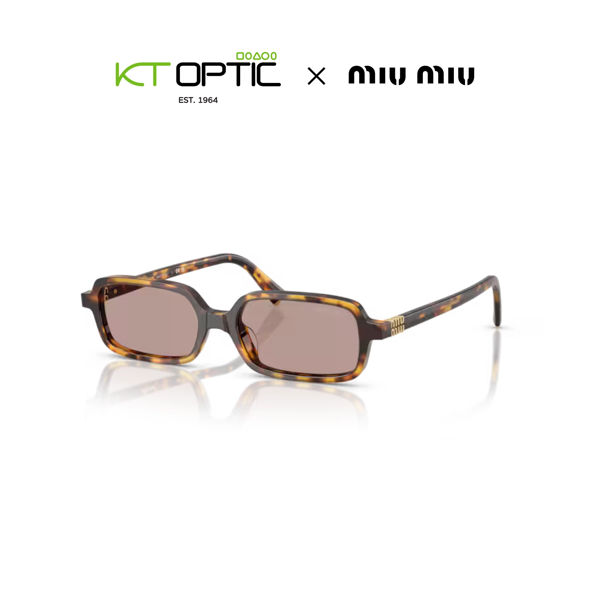 MIU MIU แว่นตากันแดด รุ่น 0MU 11ZSF - Image 7