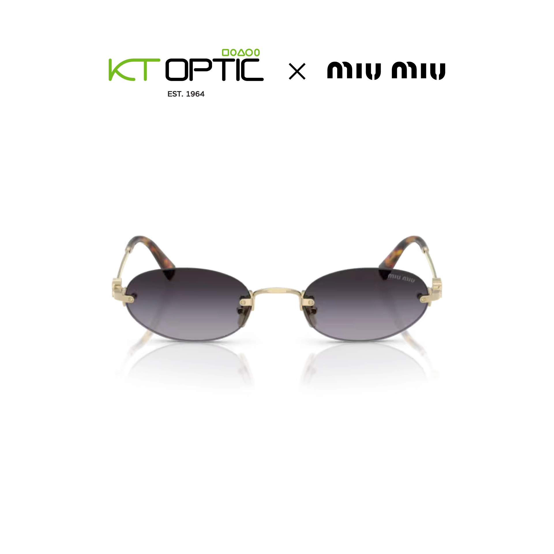 MIU MIU แว่นตากันแดด รุ่น 0MU A54S - Image 3