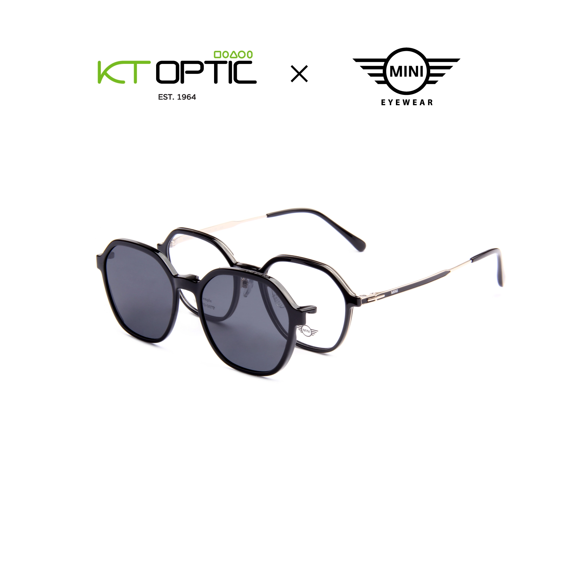 MINI กรอบแว่นตา รุ่น M51070 CLIP ON