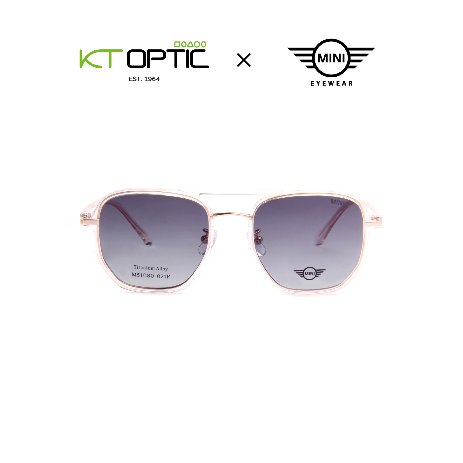MINI กรอบแว่นตา รุ่น M51080 CLIP ON - Image 5