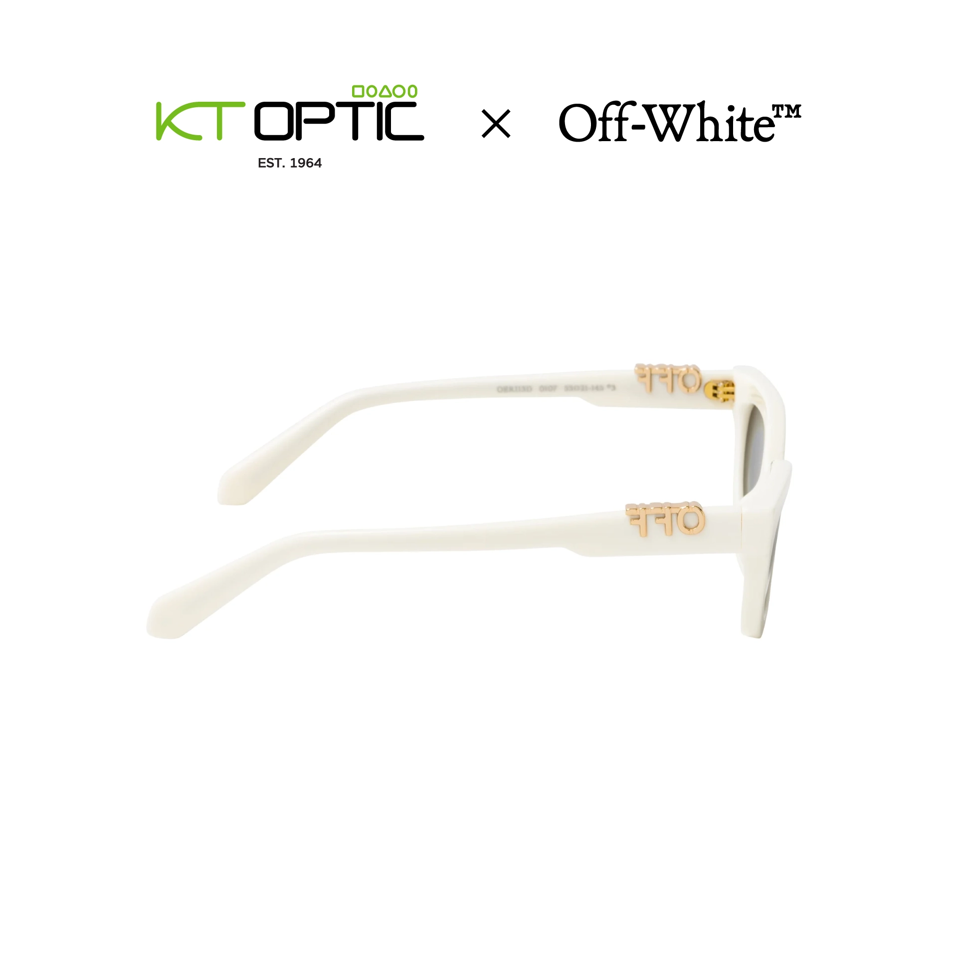 Off-White™ แว่นกันแดด รุ่น OI13D 0107 - Image 4