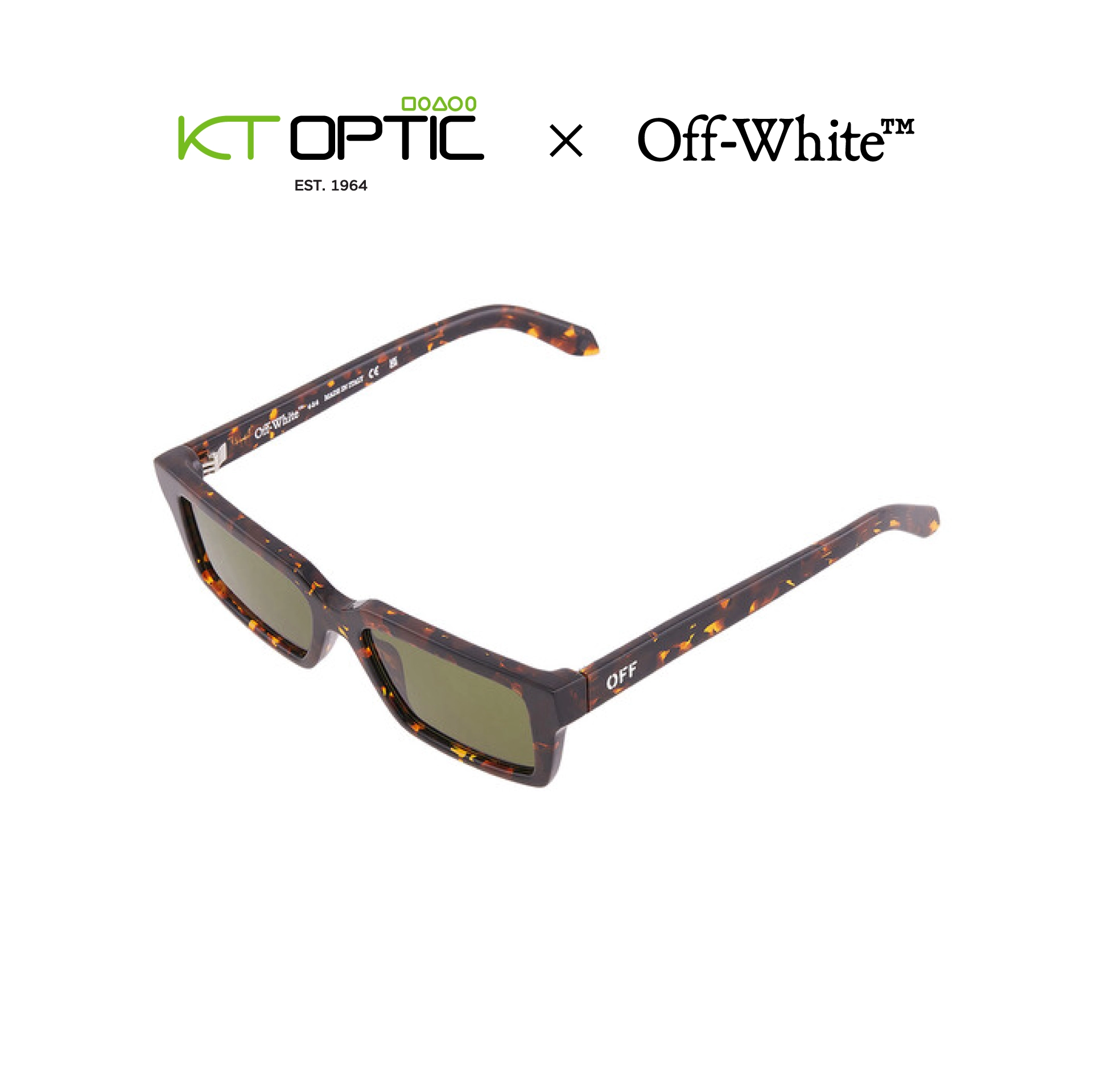 Off-White™ แว่นกันแดด รุ่น OI13A 6055 - Image 5