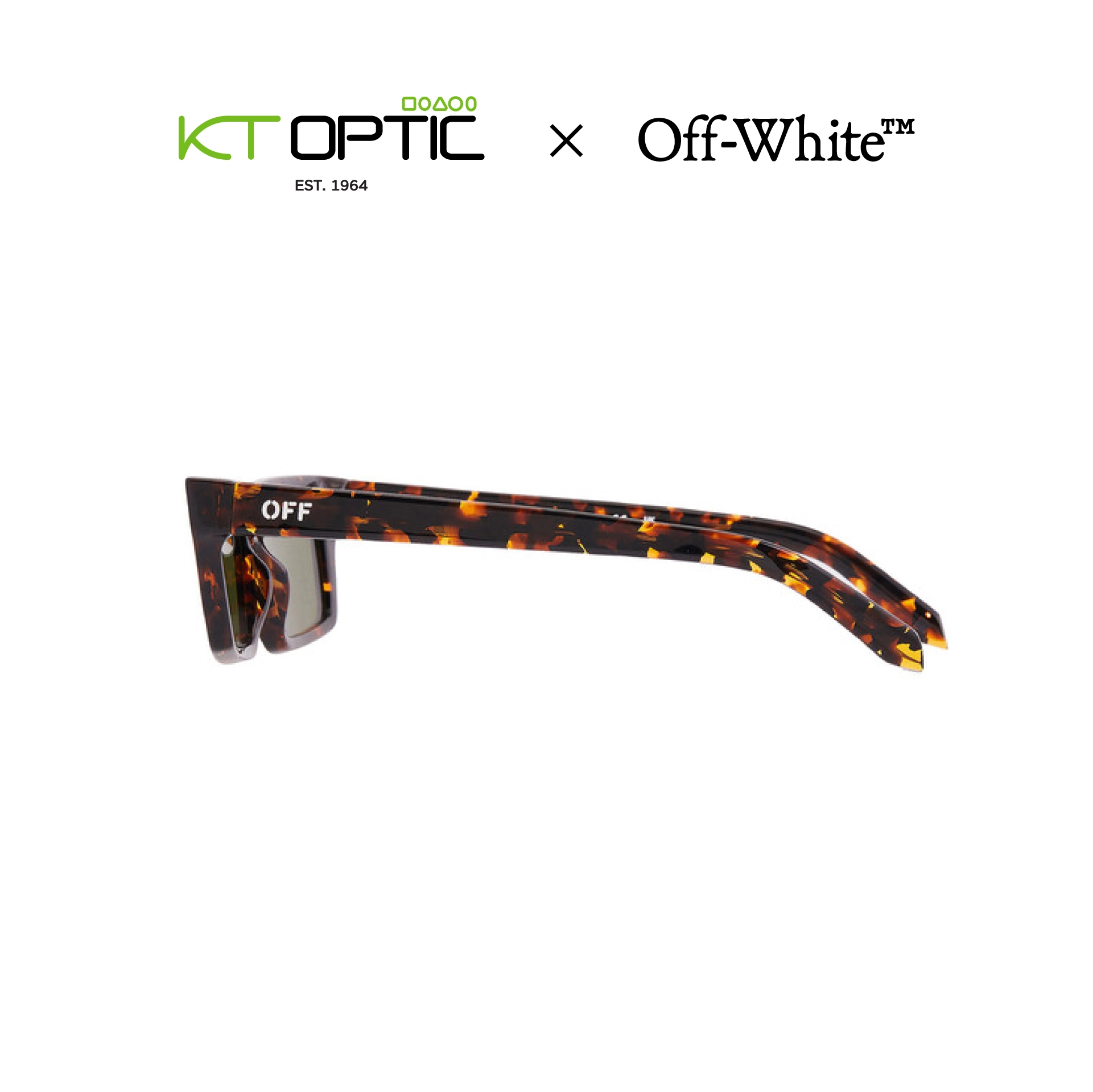 Off-White™ แว่นกันแดด รุ่น OI13A 6055 - Image 4