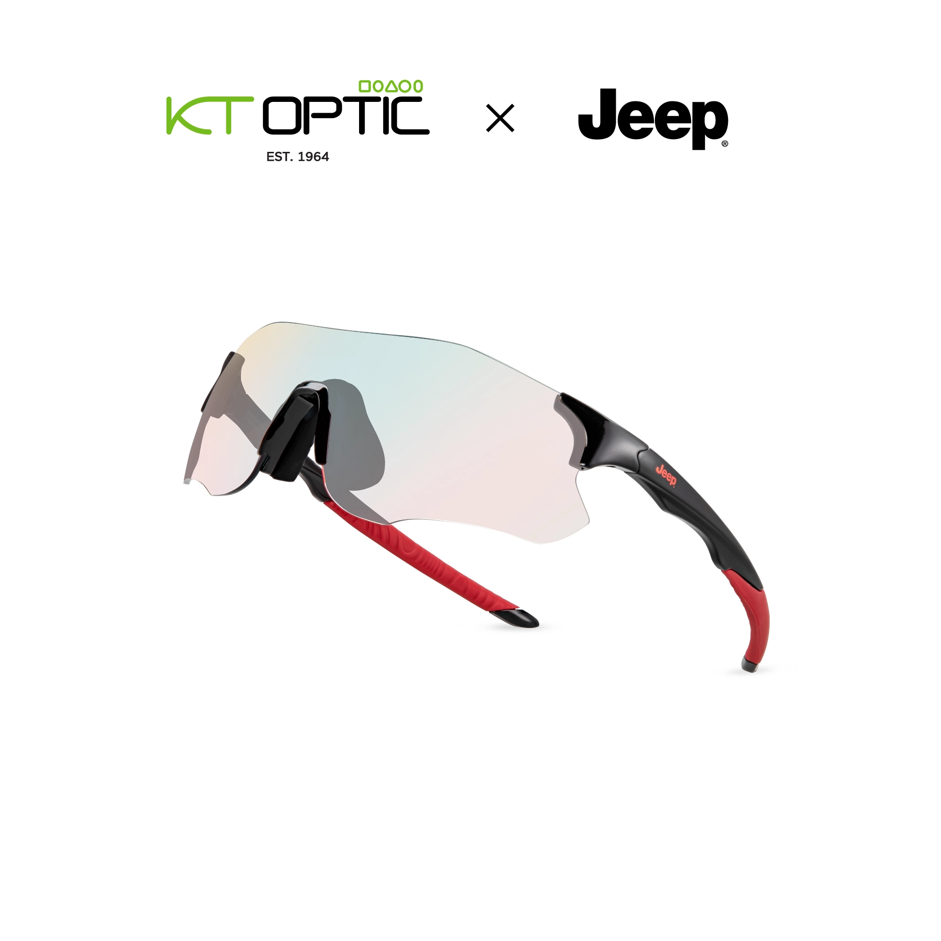 Jeep แว่นกันแดด รุ่น R6346-S5 ดีไซน์สไตล์ Outdoor และสายแคมปิ้ง