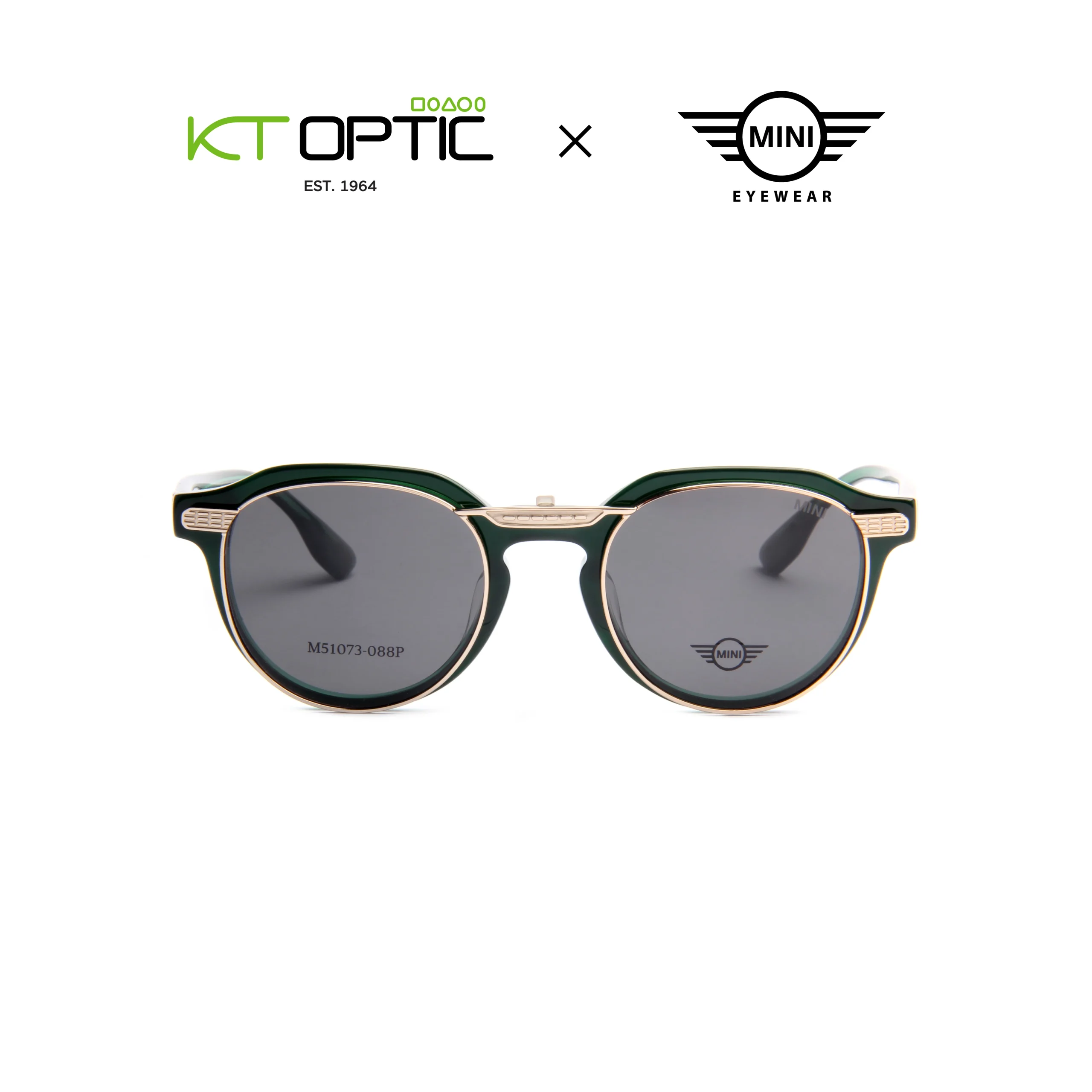 MINI กรอบแว่นตา รุ่น M51073 CLIP ON - Image 3