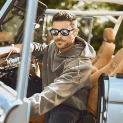 POLICE SPLU82 x Zac Efron แว่นกันแดดทรง Square | Exclusive at KT OPTIC