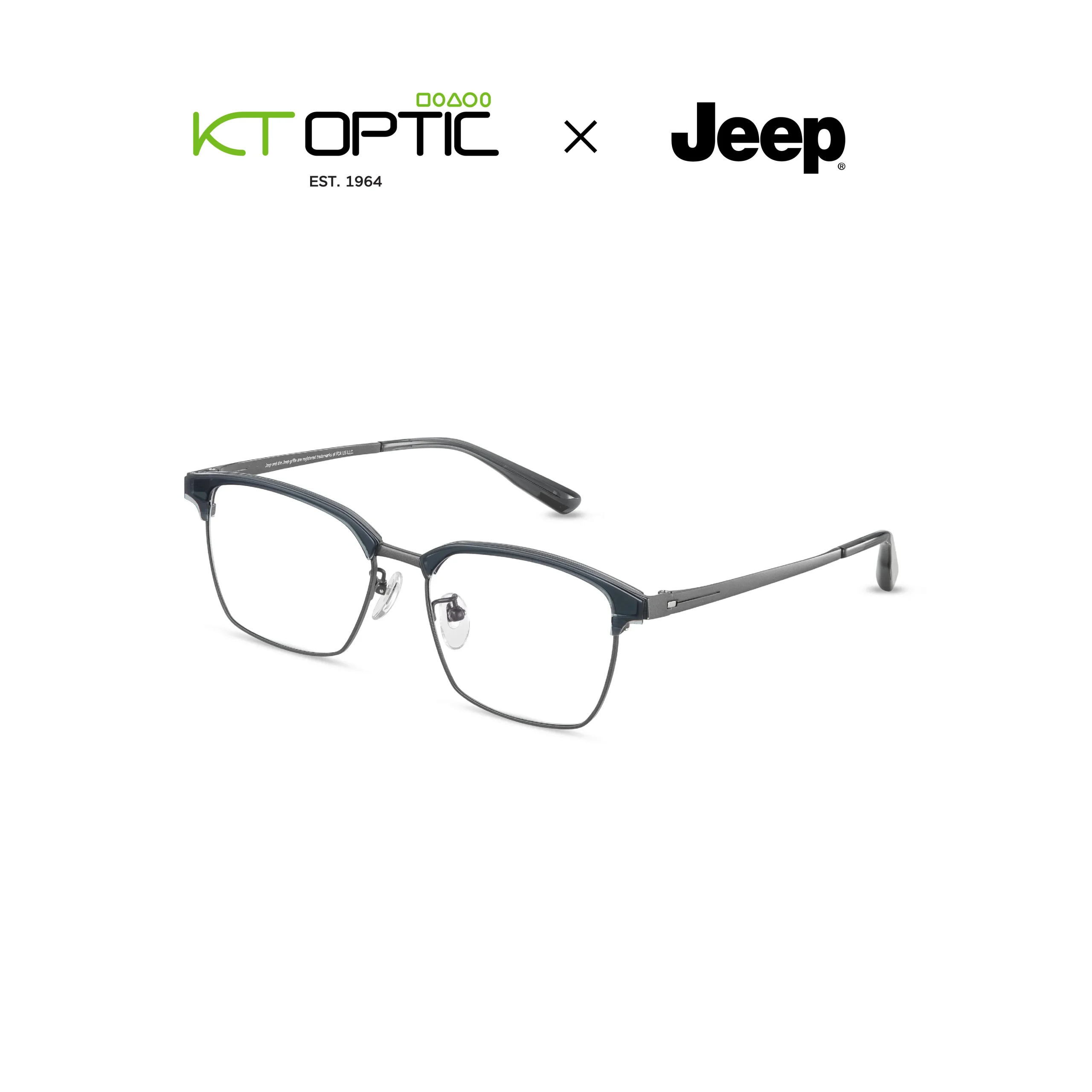 Jeep กรอบแว่นสายตา รุ่น T5066-M9