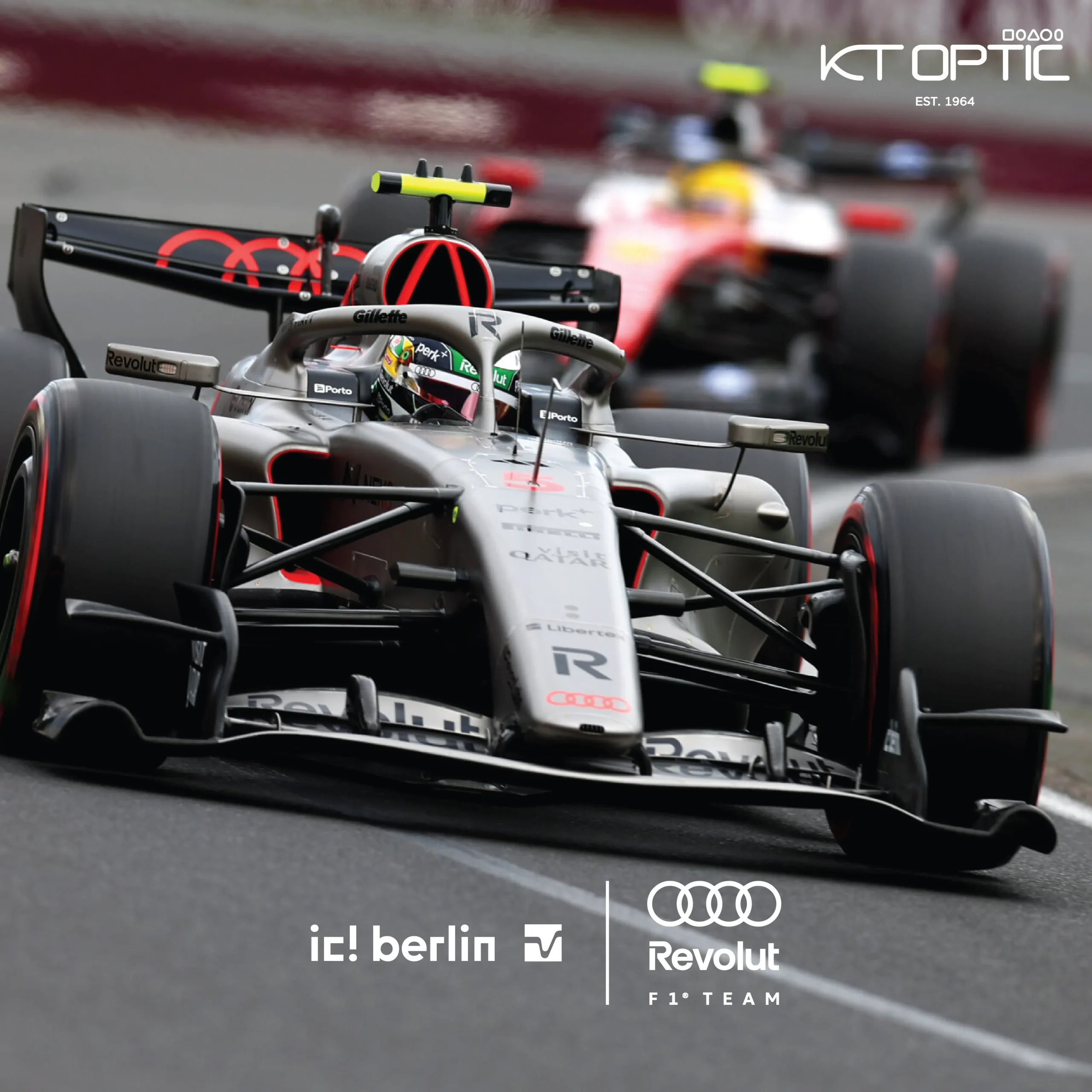 IC! BERLIN Ryan Racing Edition แว่นกันแดด Audi Revolut F1® Team - Image 4
